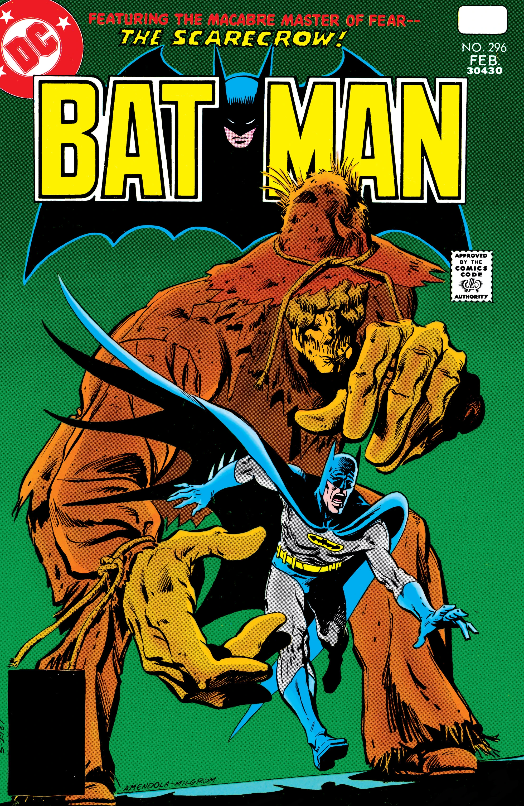 Batman #296 (DC, 1978 — Cover A) cover